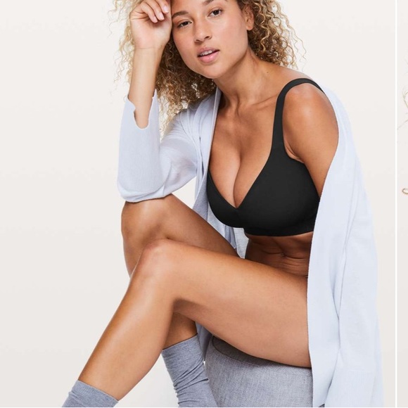 Lululemon Black Like Nothing Bra Lightweight Light Support Size 34DD - Picture 10 of 10